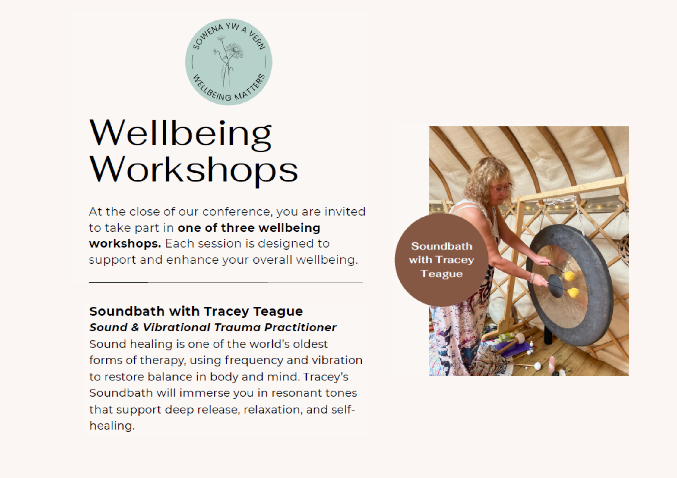 Soundbath Workshop - Awena 2025 Annual Conference