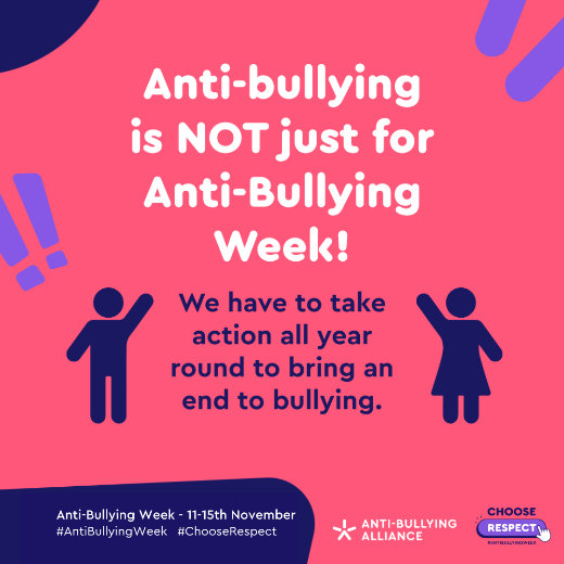 Anti-bullying week 11 - 15th Nov 2024