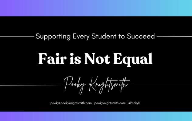 Fair is not equal