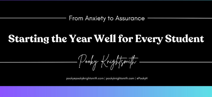 Starting the year well - Pooky Knightsmith