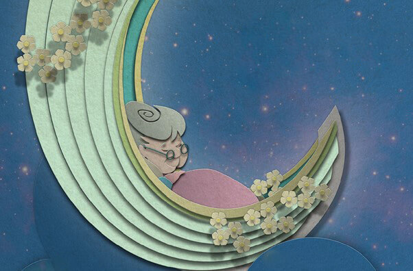 Grandma on the Moon